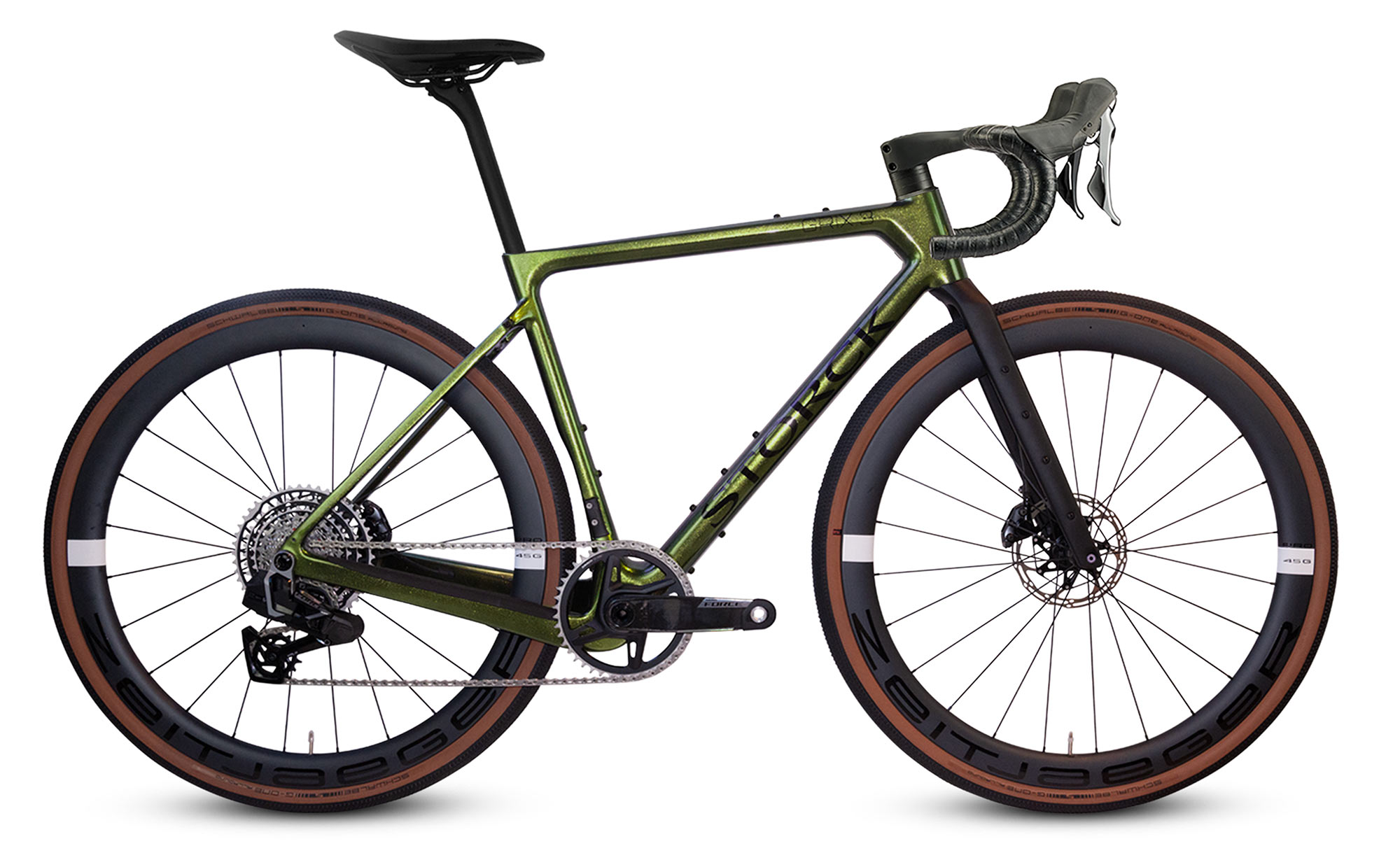 Storck Grix.3 gravel in carbonio, vista laterale