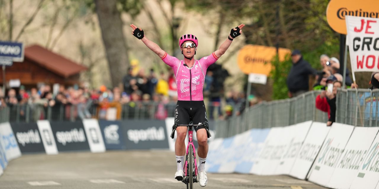 Michael Valgren vince la quinta tappa della Tirreno-Adriatico 2026 a Mombaroccio