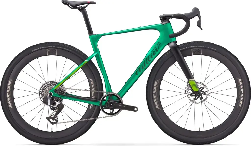 Wilier Rave SLR ID2: vista completa della piattaforma, montaggio illustrativo