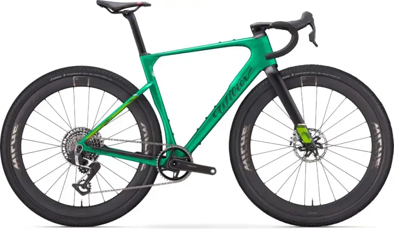 Wilier Rave SLR ID2: vista completa della piattaforma, montaggio illustrativo