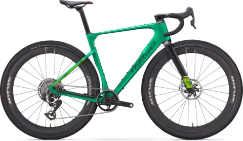 Wilier Rave SLR ID2: vista completa della piattaforma, montaggio illustrativo