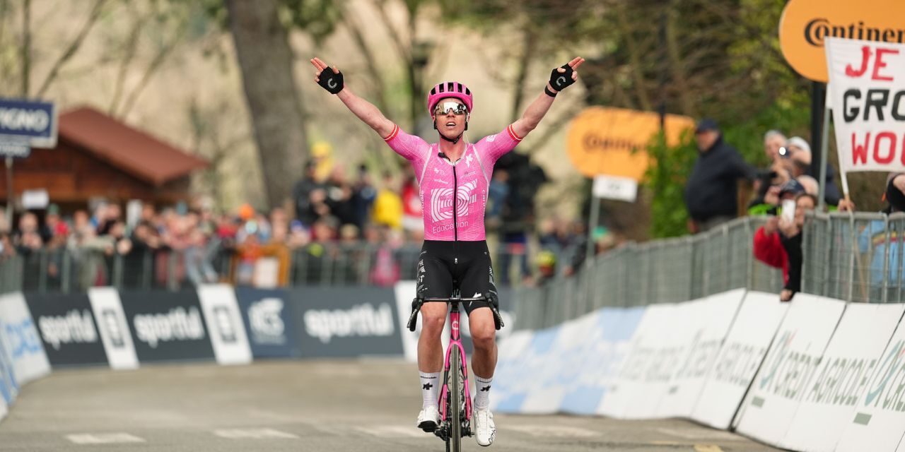 Michael Valgren vince la quinta tappa della Tirreno-Adriatico 2026 a Mombaroccio