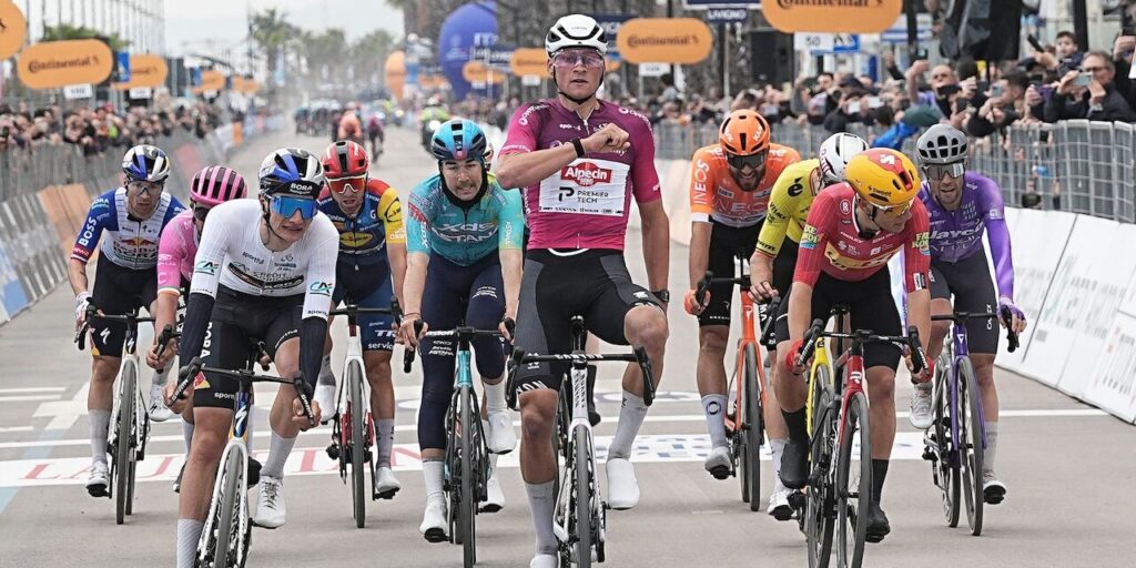 Mathieu van der Poel vince la quarta tappa della Tirreno-Adriatico 2026 a Martinsicuro