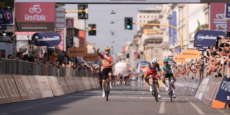 Fredrik Dversnes vince la tappa 15 del Giro d'Italia 2026 a Milano