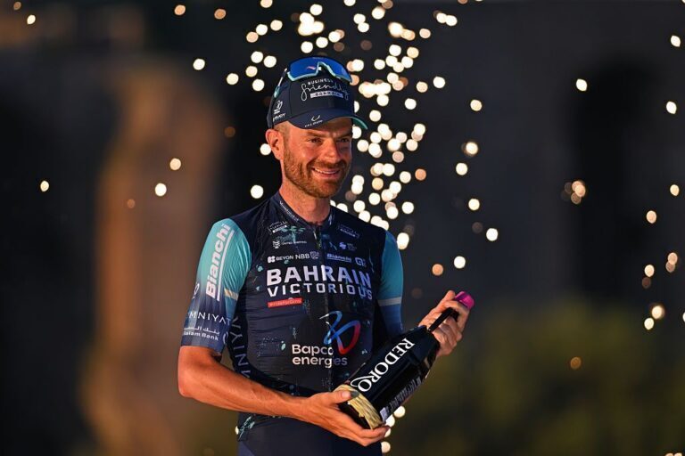 Damiano Caruso al Giro d’Italia 2026 con la Bahrain Victorious