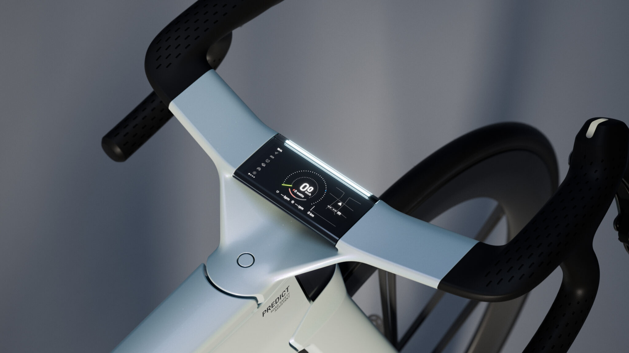 Cockpit Canyon Predict con display integrato nel manubrio