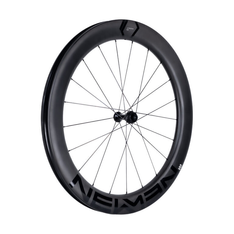Ruota gravel aero Newmen Streem G.62 con cerchio profondo 62 mm
