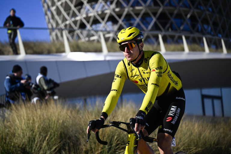 Edoardo Affini con Visma Lease a Bike prima del Tour de France 2026