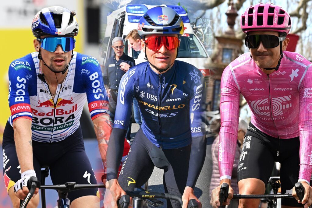Tadej Pogačar in gara al Tour de Suisse 2026