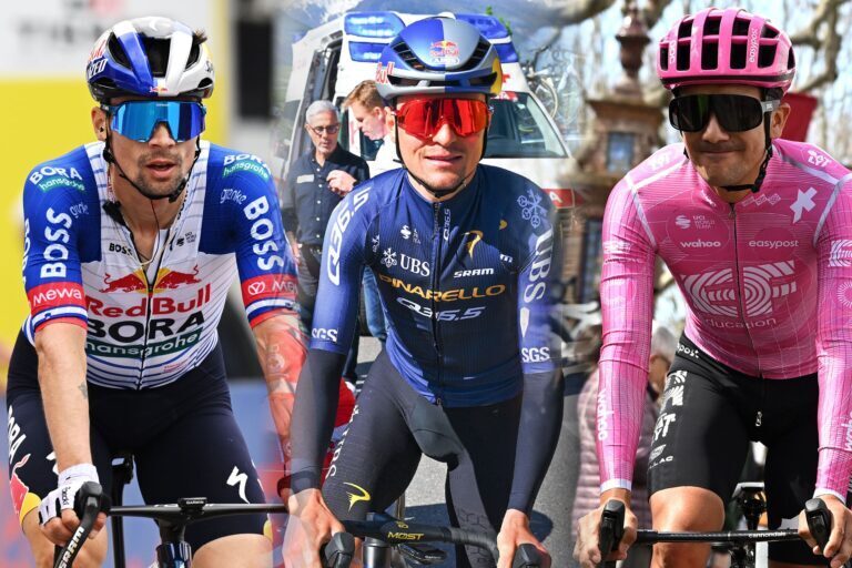 Tadej Pogačar in gara al Tour de Suisse 2026