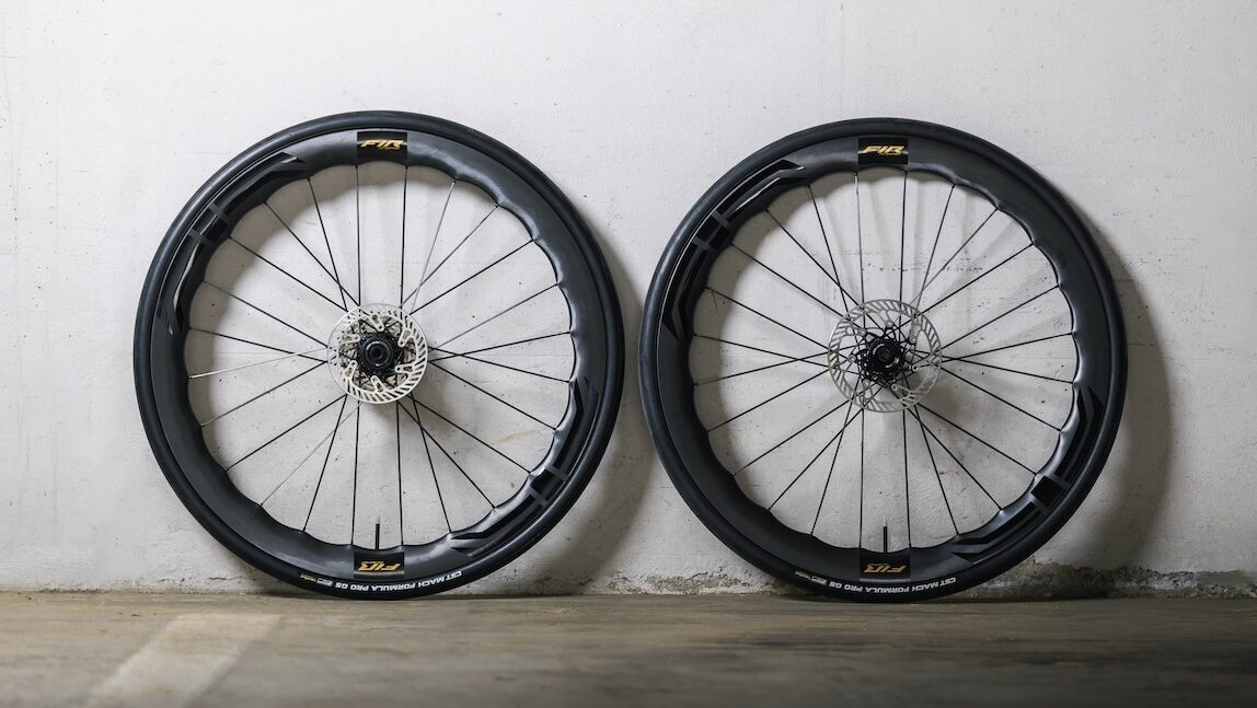 Ruote FIR FC 50 Pro CS con raggi in carbonio Sapim