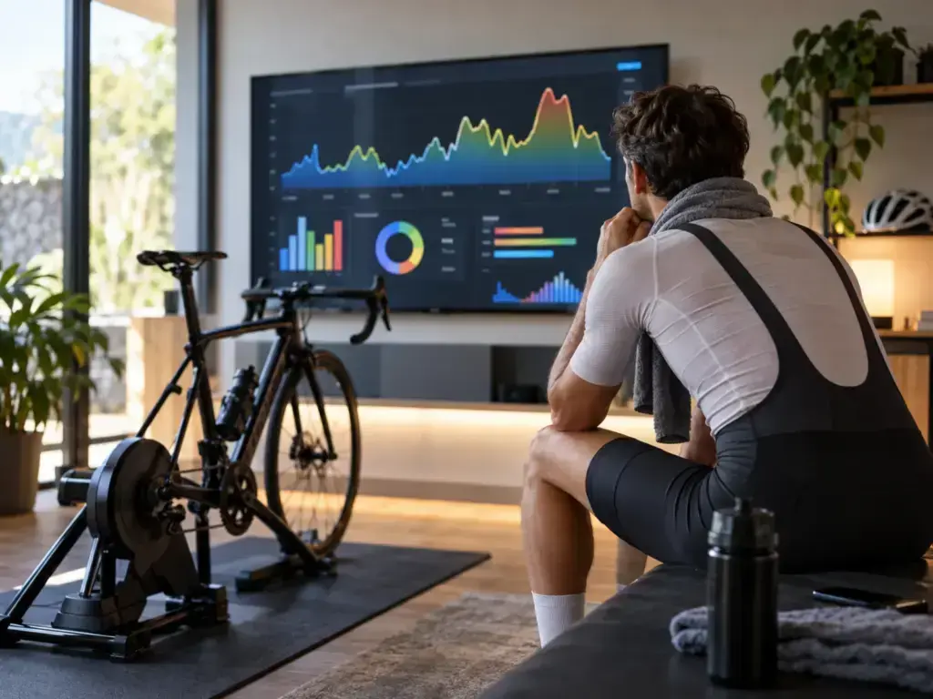 Illustrazione editoriale: Rouvy Training Insights: i widget che portano più dati nella Companion App