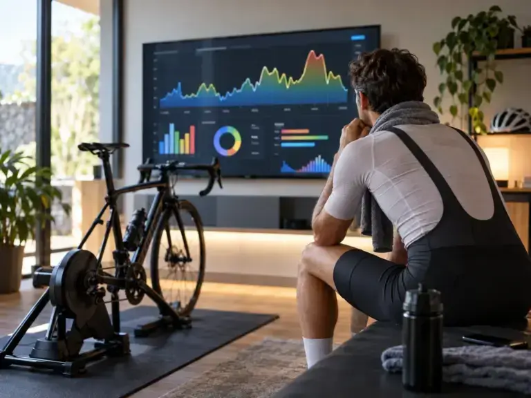 Illustrazione editoriale: Rouvy Training Insights: i widget che portano più dati nella Companion App