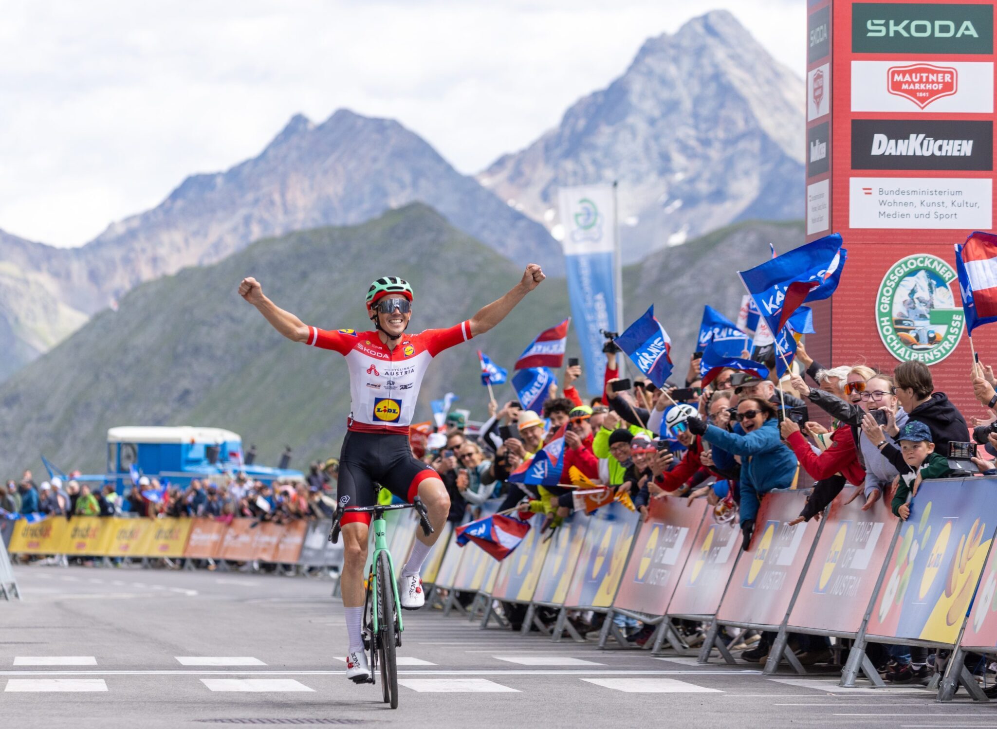 Gregor Mühlberger vince sul Großglockner al Tour of Austria 2026
