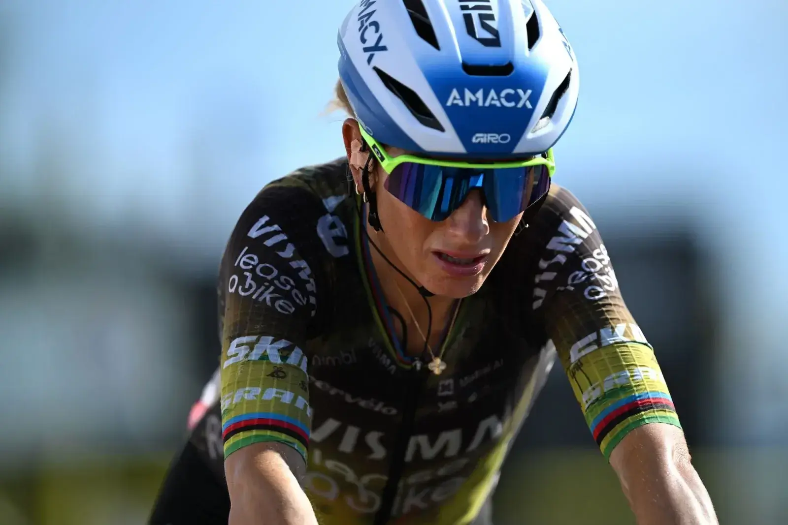Pauline Ferrand-Prévot in difficoltà nella tappa 5 del Tour de France Femmes 2026