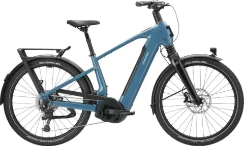 Cannondale Tesoro 2026 con telaio standard, portapacchi e forcella HeadShok