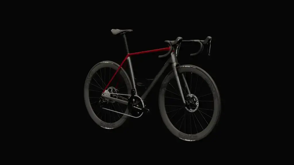 Colnago C72 Road, bici completa nella colorazione rossa HFRD