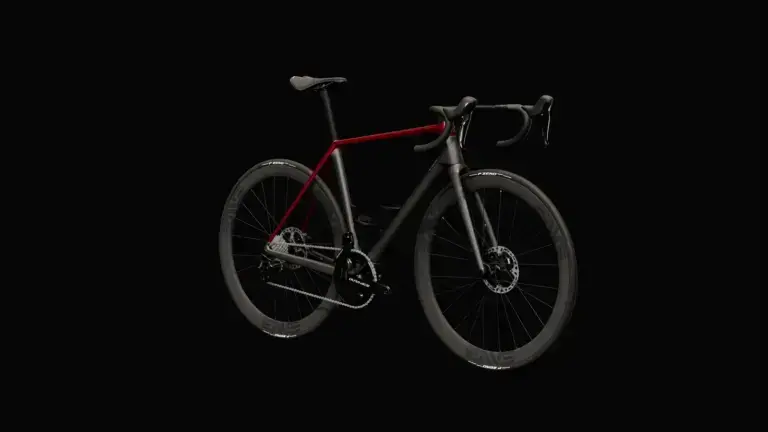 Colnago C72 Road, bici completa nella colorazione rossa HFRD