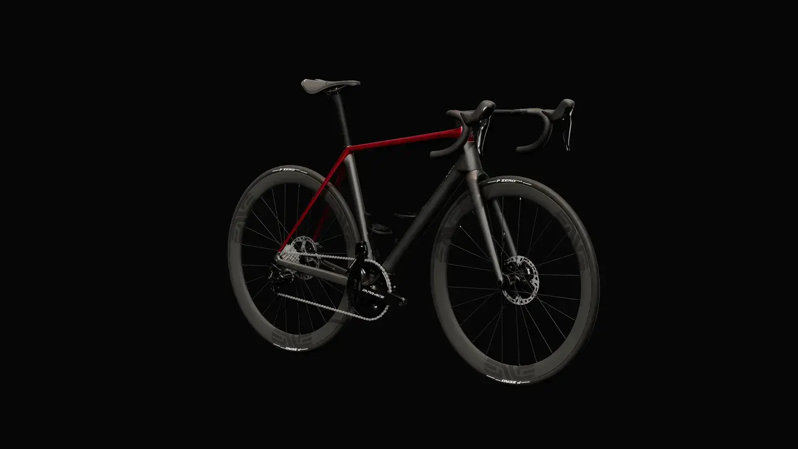 Colnago C72 Road, bici completa nella colorazione rossa HFRD