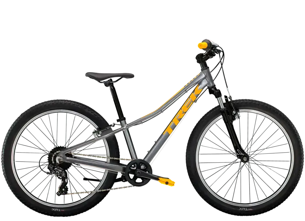 Trek Precaliber 24 a 8 velocità con sospensione, vista completa associata alla scheda italiana 36846
