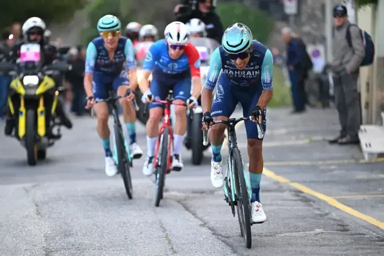Santiago Buitrago in gara nel 2026, prima del passaggio a NSN Cycling dal 2027