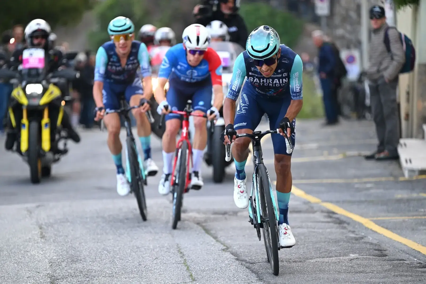 Santiago Buitrago in gara nel 2026, prima del passaggio a NSN Cycling dal 2027