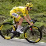 Tadej Pogačar al Tour de France 2024 sul Tourmalet