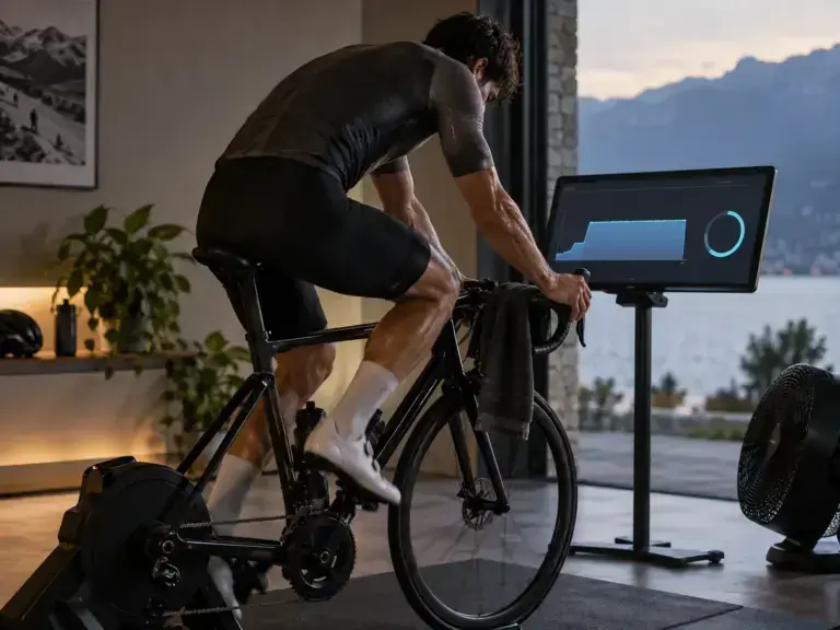 Illustrazione editoriale per Test FTP 20 minuti: protocollo, pacing e calcolo