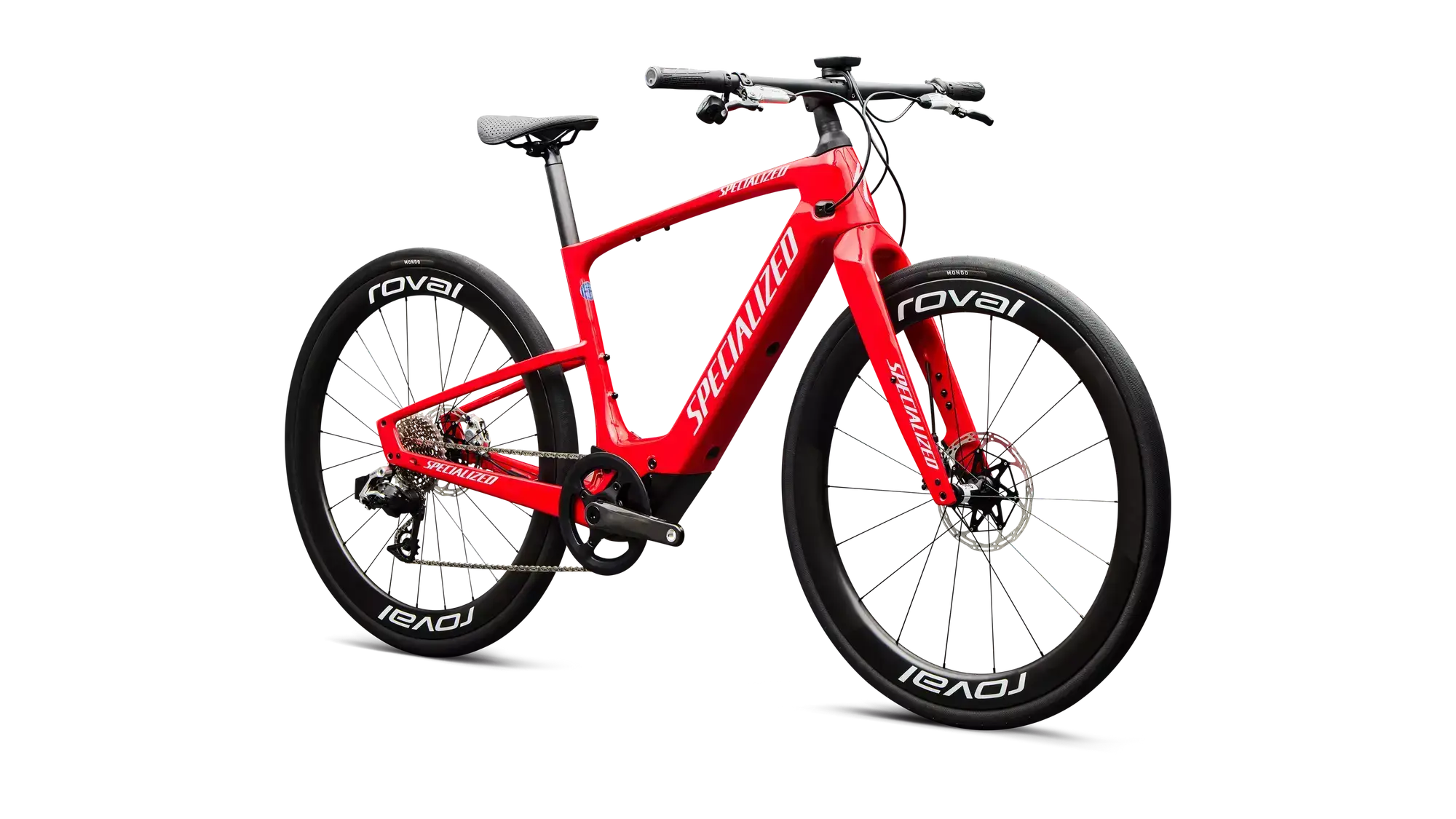 Specialized Vado SL 2 LTD S-Racing 2026, vista a tre quarti delle ruote e del telaio