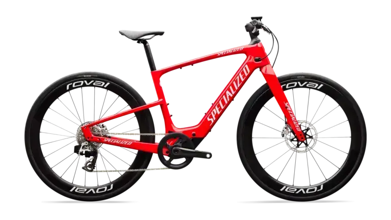 Specialized Vado SL 2 LTD S-Racing 2026, bici completa rossa di lato