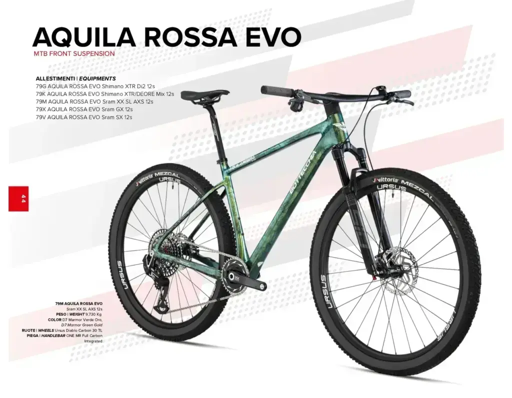 Bottecchia Aquila Rossa Evo 2026