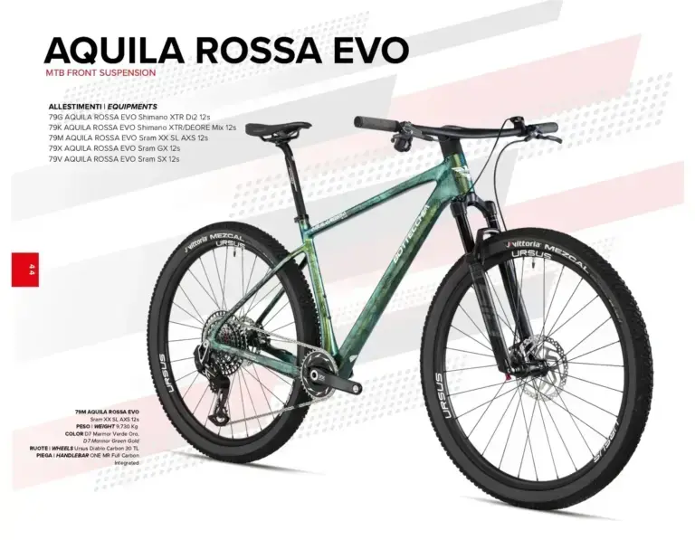 Bottecchia Aquila Rossa Evo 2026