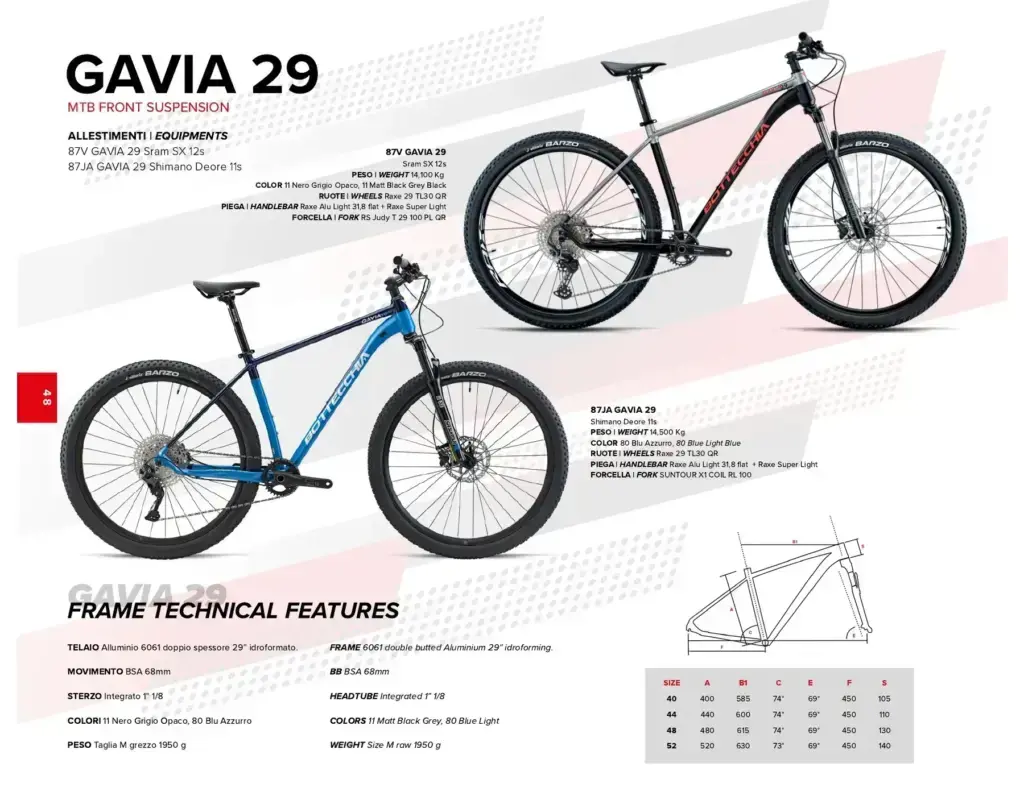 Bottecchia Gavia 29 2026