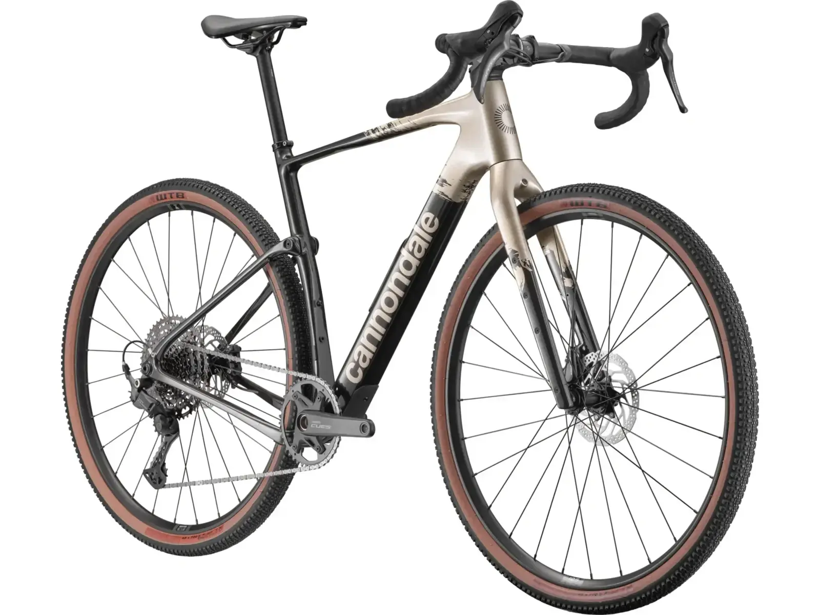 Cannondale Topstone Carbon 4 CUES 1x MY2026, vista a tre quarti