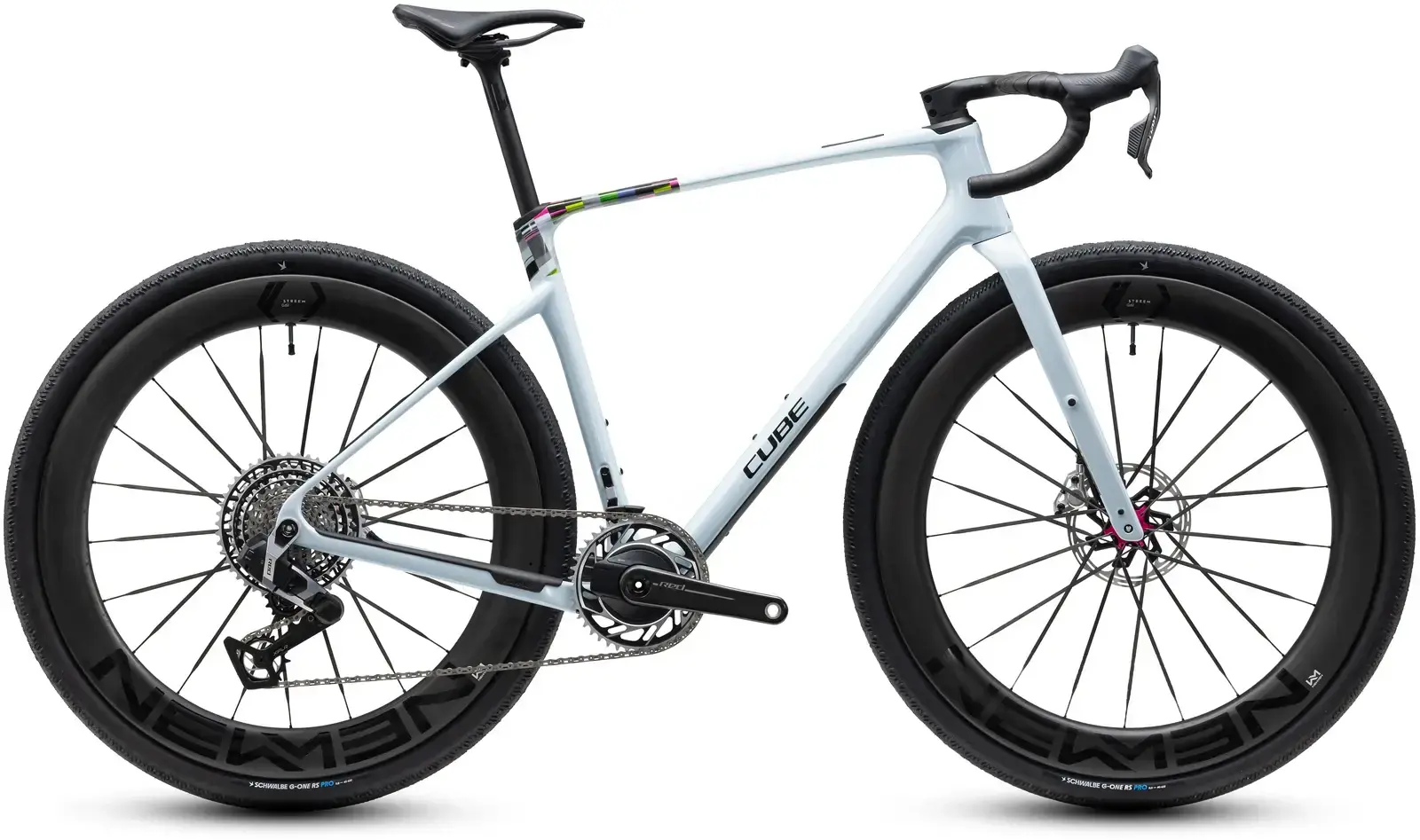 Cube Nuroad C:62 SLT glacier´n´magenta, MY2027. Foto: CUBE Bikes.