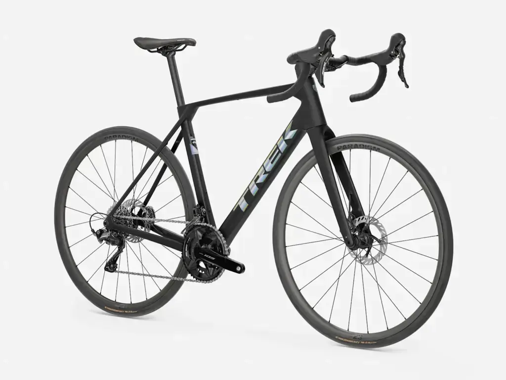 Trek Domane SL 5 Gen 5, MY2027. Dettaglio del montaggio. Foto: Trek Bicycle.