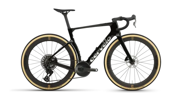 Cervélo Áspero-5 Force AXS 1 2027, vista laterale della configurazione ufficiale