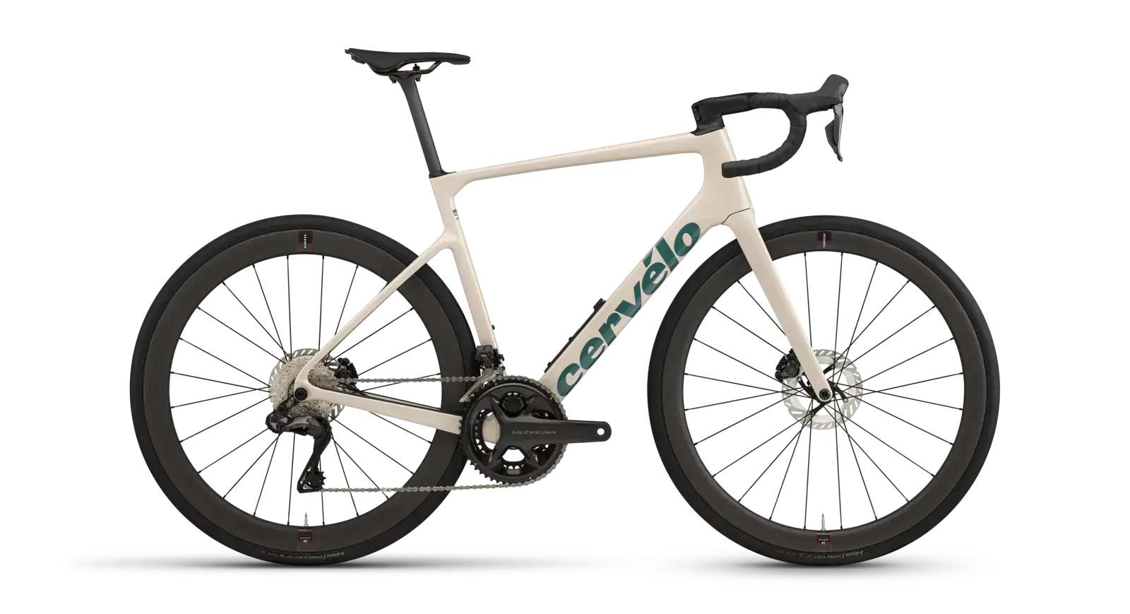 Cervélo Caledonia-5 Ultegra Di2 2027, vista laterale della configurazione ufficiale