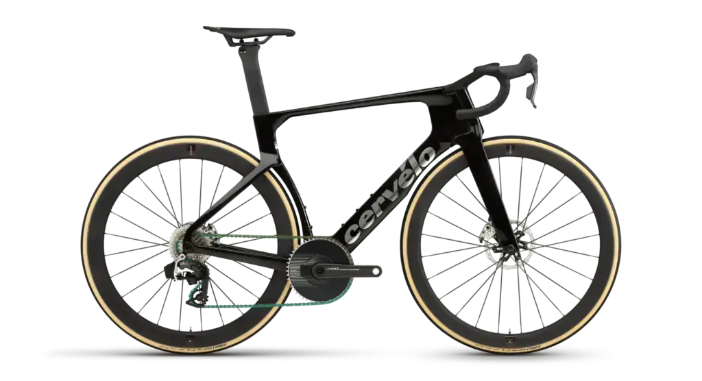 Cervélo S5 Red AXS 1 2027, vista laterale della configurazione ufficiale