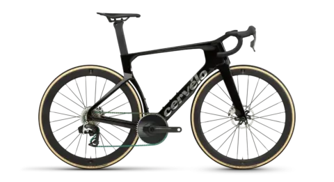 Cervélo S5 Red AXS 1 2027, vista laterale della configurazione ufficiale