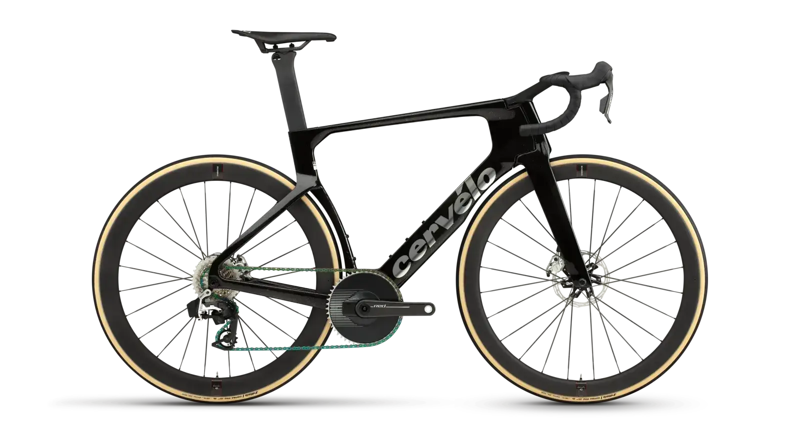 Cervélo S5 Red AXS 1 2027, vista laterale della configurazione ufficiale