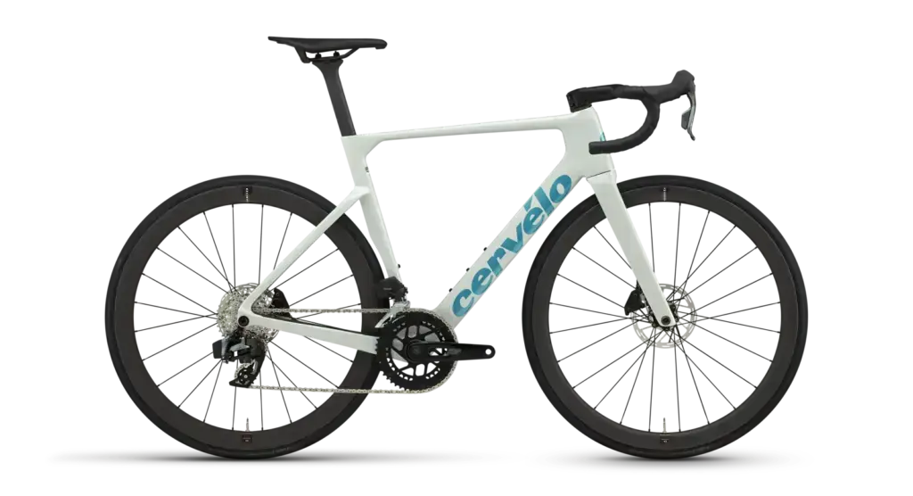 Cervélo Soloist Rival AXS 2027, vista laterale della configurazione ufficiale