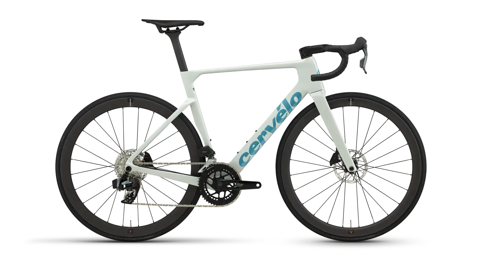 Cervélo Soloist Rival AXS 2027, vista laterale della configurazione ufficiale