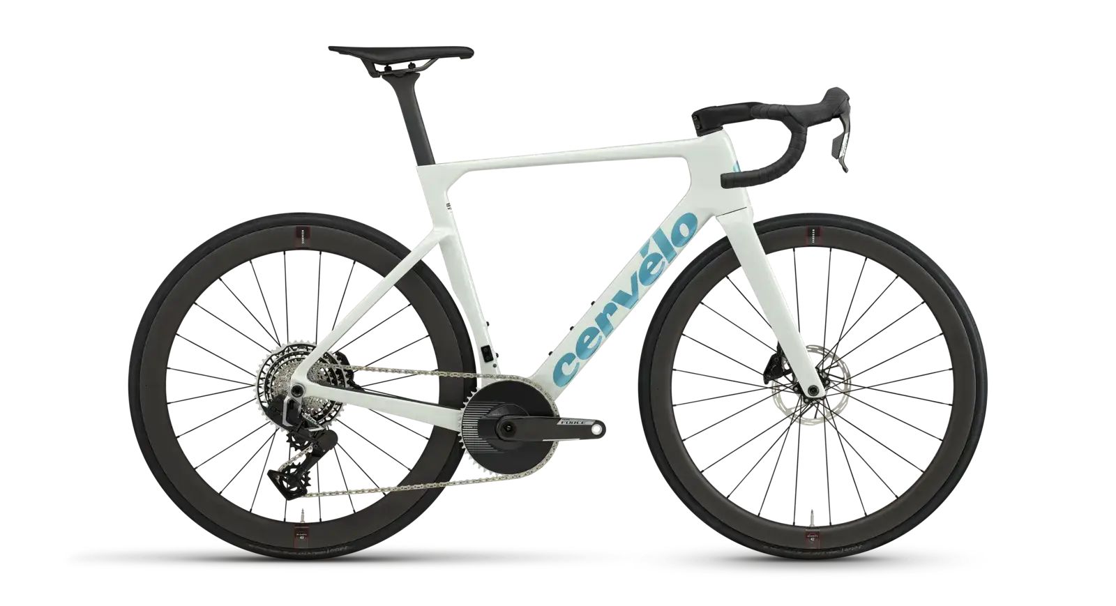 Cervélo Soloist Force AXS 1 2027, vista laterale della configurazione ufficiale