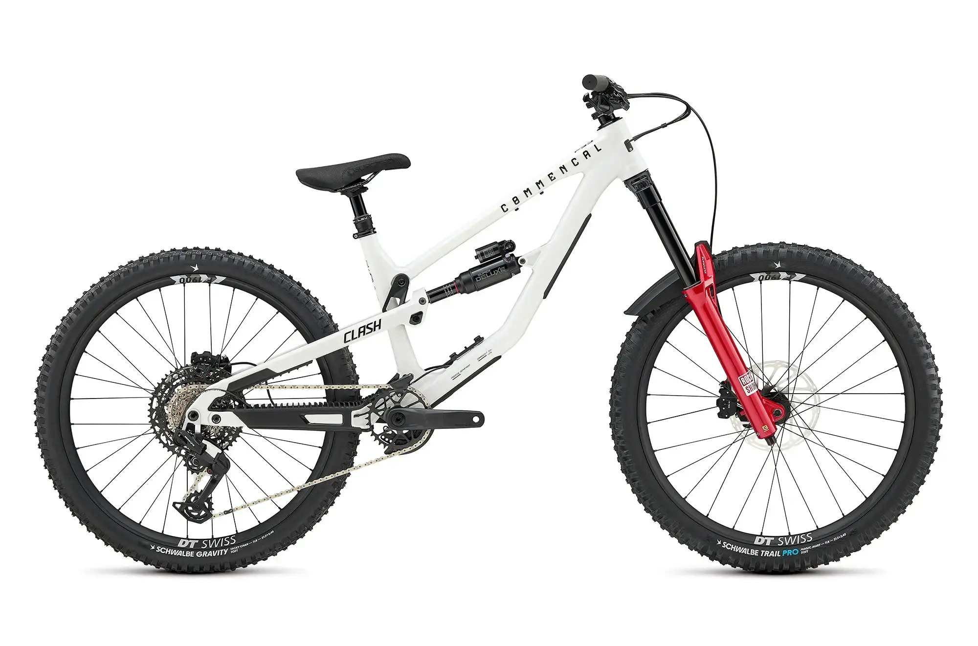 Commencal CLASH V3 ROCKSHOX PURE WHITE 2027: bici completa
