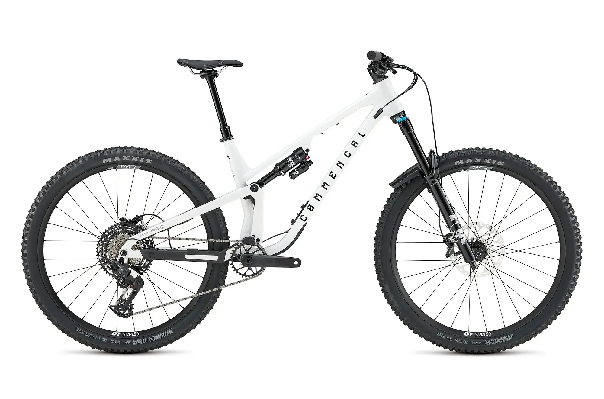 Commencal META V5 ESSENTIAL PURE WHITE 2027: bici completa