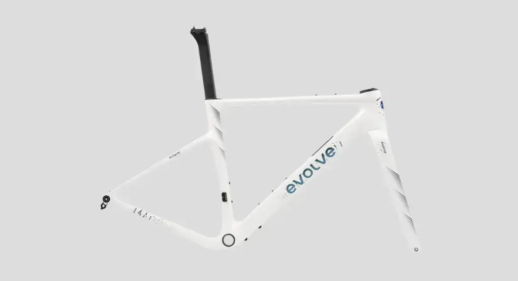 Kit telaio Evolve CIMA GR Sailfish Pearl, vista laterale completa