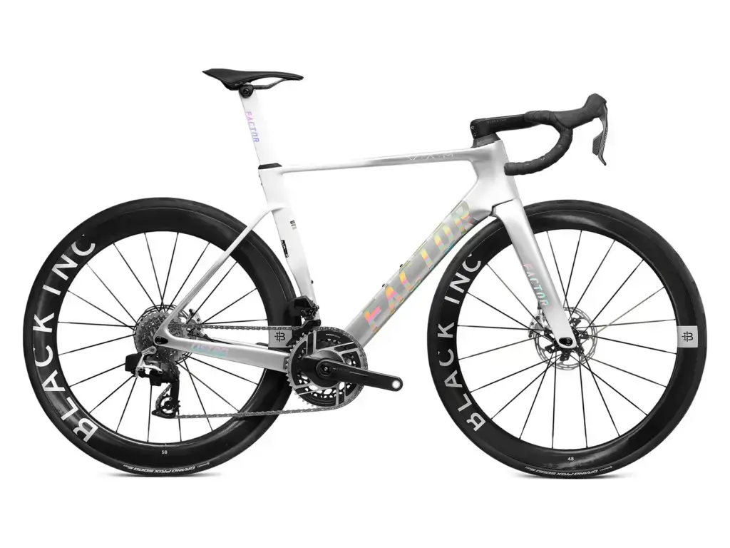 Factor OSTRO VAM Arctic Chrome, bici completa