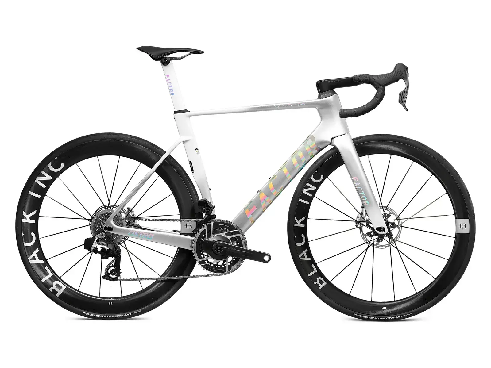 Factor OSTRO VAM Arctic Chrome, bici completa