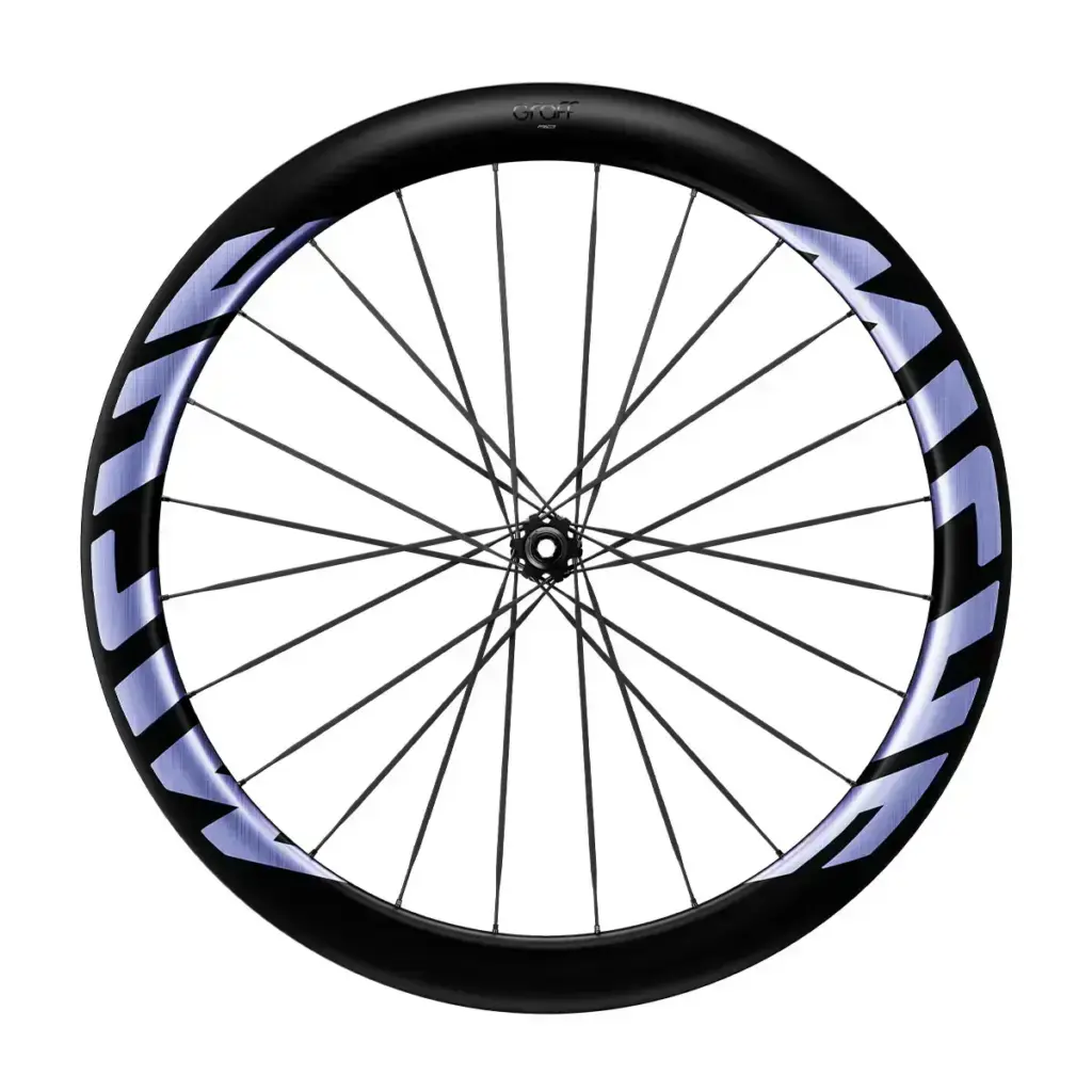 Ruota Miche Graff RD in carbonio vista frontale
